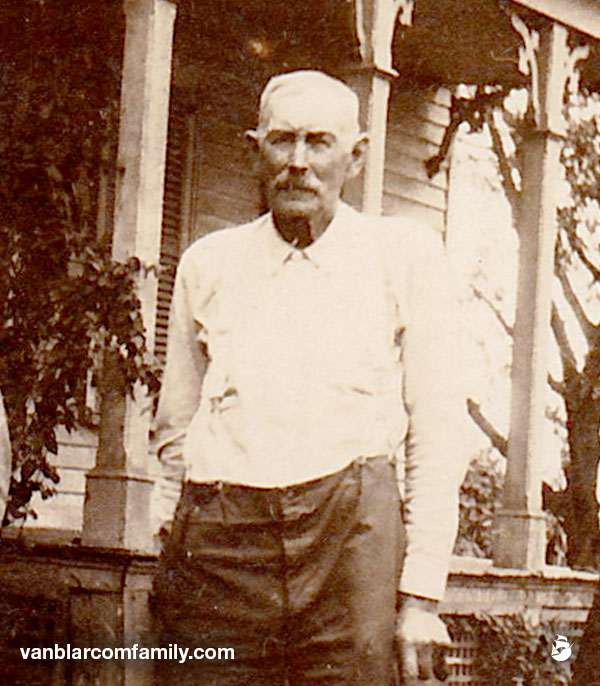 Joseph C  Van Blarcom: On the lake around 1924.